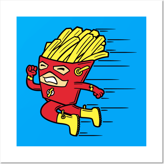 Fast Fries Wall Art by DetourShirts